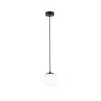 Koupelnová - P 71073 Selection Bathroom LED závěsné svítidlo Gove IP44 9W černá mat/satén - PAULMANN