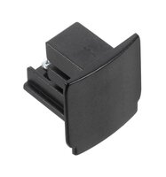 Lišty a příslušenství NORDIC - LI XTS41-2 Koncovka 3.O černá Nordic - LIVAL