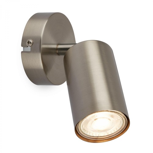 Bodová - BRILO 2172012 BRILONER Tib nástěnné svítidlo do interiéru, nastavitelné, On/Off nástěnným vypínačem, stříbrná 2172012 - foto 1