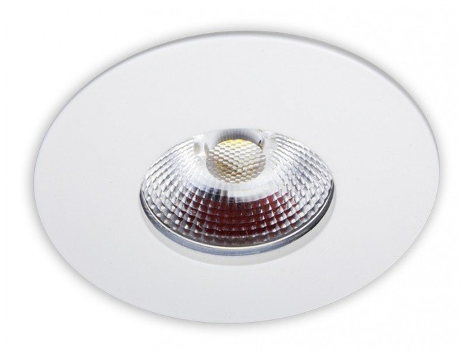 Kruhová - BPM 3152.W.3K Zápustné svítidlo SU FIRE LED 8,5W bílé 3000K 705lm IP65 vypouklé, odolné proti požáru - BPM - foto 1