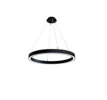 Kruhová - IMPR 950217 Deko-Light závěsné svítidlo - Lautaro 900/60 Down opál M3, 59 W, DALI, 2700 K, černá - LIGHT IMPRESSIONS