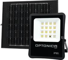 Solární světlomet - LED SMD světlomet se solárním panelem 6V/16W