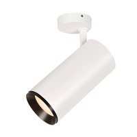 Bodová - LA 1006093 NUMINOS® SPOT XL PHASE přisazené stropní svítidlo bílé/černé 36 W 3000 K 36° - BIG WHITE (SLV)