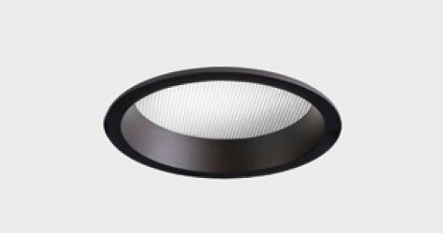 Kruhová - KHL K50320.02.RF.BK-BK.MP.ST.8.30 503202RBBM3   Zápustné svítidlo LIM Ø136mm černé 12W 3000K (starý kód: K50321.BK.3K) - KOHL Lighting - foto 1