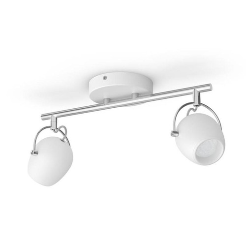 Bodová - PH 50612/31/P0 LED Bodové svítidlo Philips Rivano 50612/31/P0 2x4,3W bílé 2700K - PHILIPS (915005688301) - foto 1