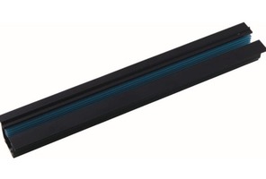 Lišty a příslušenství EUTRAC - FAN LED-TRACK-1M-INC NERO Zápuštěná lišta pro třífázový lištový systém černá TRIFASE černá 5,5x3,3x100 cm - FANEUROPE