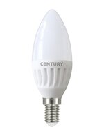E14 - CEN ONM1-081465 LED SVÍČKA ONDA 8W E14 6500K 850Lm 200d 37x110mm IP20 - CENTURY