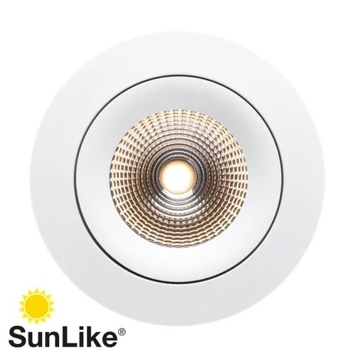 Kruhová - SLC SLC1160 Zápustné svítidlo SLC One 360° SunLike Ra98 2700K bílé - TLG - foto 1