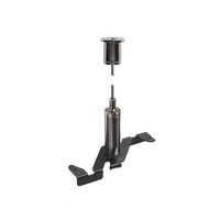 Lištové Magnetic SLV - LA 1006607 3m drátěné lano výkyvný závěs 48 V TRACK, černá - BIG WHITE (SLV)