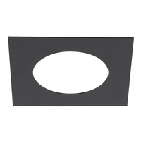 Pojistky, baterie, startéry - LA 1006141 Numinos® S montážní rámeček hranatý 160/100 mm černý - BIG WHITE (SLV)