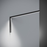 Podélná - TI 2028GOFNEE2A Nástěnné svítidlo EDGE 34W 2700K 3490lm 135x50mm černé - Team Italia