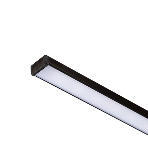 Al profily k přisazení - RED R14087 LED PROFILE G přisazený 1m černá matný akryl/hliník  - RED - DESIGN RENDL - foto 1