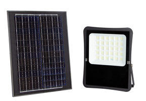 Solární světlomet - LED SMD světlomet se solárním panelem 6V / 25W