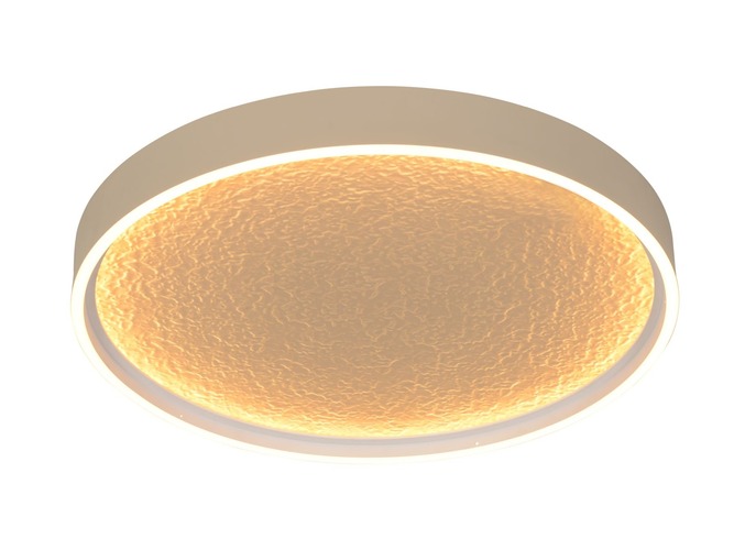 Kruhová - GT 9069-113L Stropní svítidlo Bormes 60W 6000lm 3000K béžová - GeeTi - foto 1