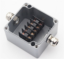 Spotřební materiál a příslušenství - Vodotesný hliníkový box svorkovnice IP68 - 2 terminály