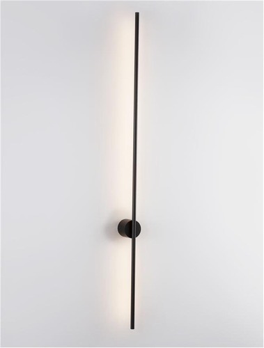 Nepřímé osvětlení - NV 9081810 Nástěnné svítidlo ADEN černý hliník LED 20W 220-240V 3000K IP20 - NOVA LUCE - foto 1