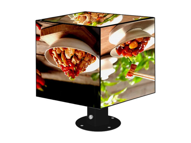 LED displeje - LED obrazovky venkovní displej kostky P2.5 - foto 1