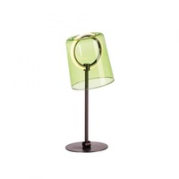 Stolní lampy dekorační - PN 4542-43 ZULA LED stolní lampa zelená stmívatelné šňůrovým stmívačem 3000K - PAUL NEUHAUS