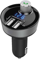 Mobilní a počítačové příslušenství - Bluetooth FM vysílač nabíječka do auta s MP3 přehrávačem