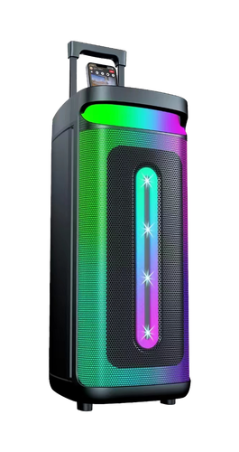 Mobilní a počítačové příslušenství - Přenosný reproduktor Bluetooth Party 2x8inch - foto 1