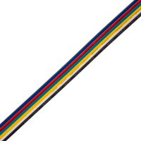 Dvojlinky, RGB a CCT kabely - Kabel RGBCCT plochý 6x0,3