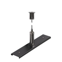 Lištové Magnetic SLV - LA 1006603 Výztužná lištová deska s nástavbovou sadou 48 V TRACK, 3m drátěné lano černá - BIG WHITE (SLV)