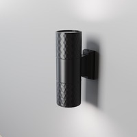 Nástěnná - M O583WL-02B Nástěnné svítidlo Bowery GU10 2x50W IP54 černý hliník - MAYTONI