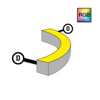 Příslušenství pro LED pásky - SLC S1624S-RGB-D Napájení pro NeonFlex 24V Side-Bend RGB D - TLG