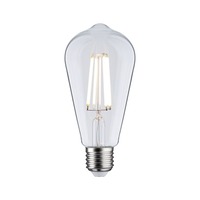 E27 - P 29126 Eco-Line Filament 230V LED žárovka ST64 E27 4W 4000K čirá - PAULMANN