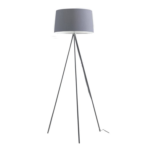 Stojací lampy - FAN I-MARILYN-PT GR Stojací lampa Piantana Marilyn, šedá, 1 x E27, 48 x 155 cm - FANEUROPE - foto 1