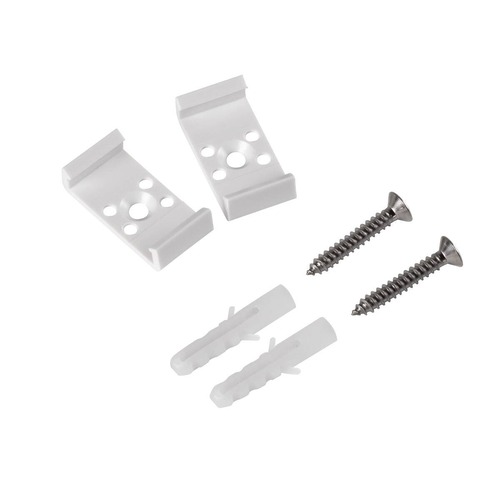 Kotvící prvky, držáky, závěsy - LA 1006126 BATTEN montážní svorky bílé - BIG WHITE (SLV) - foto 1