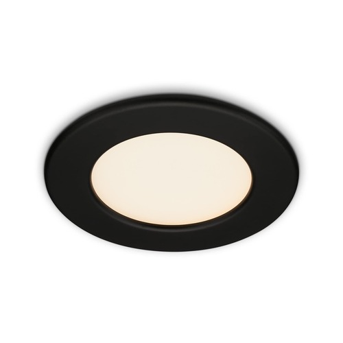 Kruhová - BRI 7053-015 LED vestavné svítidlo, pr. 11,5 cm, LED modul, 6W, 600 lm, černá - BRILONER - foto 1