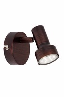 Bodová - BRI 2843-011 Bodové svítidlo pr. 8 cm 1xGU10 3W 250lm antická měď - BRILONER