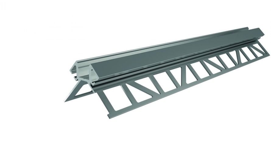 Al profily k zapuštění - IMPR 975351 Vnější roh pro profil EV-02-08 eloxovaný hliník délka 2,50m - LIGHT IMPRESSIONS - foto 1