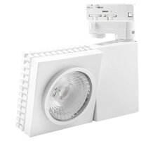 Svítidla - CEN RGSD-361130 SVÍTIDLO EURO TRACK SQUARE BÍLÉ 36W 3000K Ra95 3020Lm 38d DIMM IP20  - CENTURY