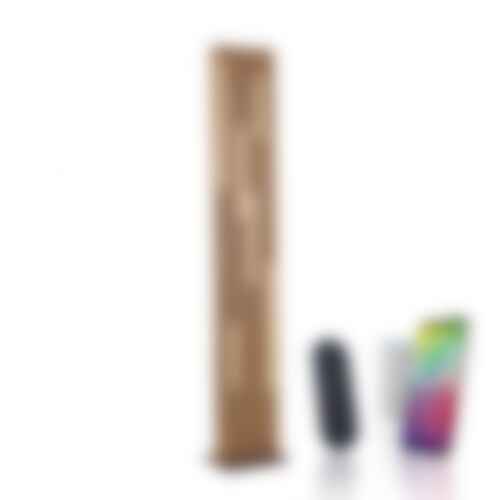 Stojací lampy - PN 822-79 LED stojací svítidlo Q-AKUSTIK dřevo, přírodní stmívatelné Smarthome ZigBee 2700-5000K - PAUL NEUHAUS - foto 1
