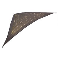 Dekorační - LD 86148-15 Solární sluneční plachta šedá LED 0,22W 3000K IP44 - LEUCHTEN DIREKT / JUST LIGHT