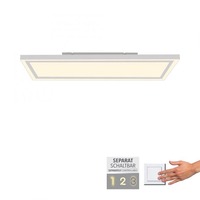 Hranatá - LD 14882-16 BEDGING LED stropní svítidlo bílé ovládání vypínačem paměťová funkce teplé bílé světlo 3000K - LEUCHTEN DIREKT / JUST LIGHT