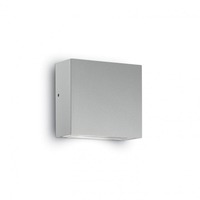 Nástěnná - ILUX 113760 Venkovní nástěnné svítidlo Ideal Lux Tetris-1 AP1 grigio 113760 šedé IP44 - IDEALLUX