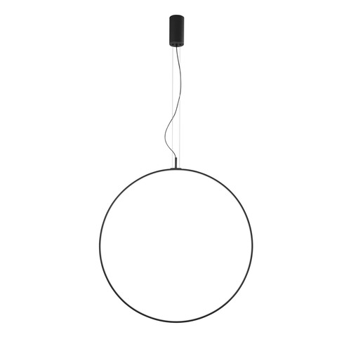 Kruhová - FAN LED-TOORX-S80-NER Závěsné svítidlo LED TOORX černá 40 W 4720 lm CCT 80 x 230 cm - FANEUROPE - foto 1