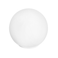 Stolní lampy dekorační - FAN I-LAMPD/L35 BCO Stolní lampa Lume City, bílá, 1 x E27, 35 x 35 x 36 cm - FANEUROPE