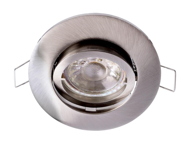 Kruhová - IMPR 110028 Deko-Light stropní vestavné svítidlo Alioth 2 kulaté 12V AC/DC GU5.3 / MR16 1x max. 35,00 W stříbrná - foto 1