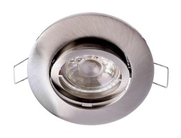 Kruhová - IMPR 110028 Deko-Light stropní vestavné svítidlo Alioth 2 kulaté 12V AC/DC GU5.3 / MR16 1x max. 35,00 W stříbrná