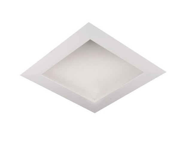 Hranatá - KHL K50415.02.RF.WH-WH.ST.8.30 504152RWW3   Zápustné svítidlo TINA hranaté bílé LED 20W 3000K 180x180mm hranaté - KOHL-Lighting (starý kód: KHL K50416.W.3K) - foto 1