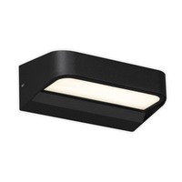 Nástěnná - BRILO 3036015 LED venkovní svítidlo 14,2 cm 8W 900lm černá (starý kód: BRILO 3036-015) - BRILO