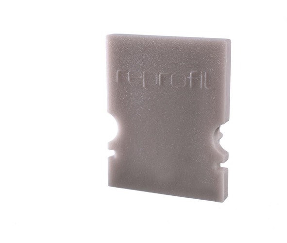 Krytky pro Al profily - IMPR 979021 Koncovka H-AU-02-10 šedá 16 mm 2 ks - LIGHT IMPRESSIONS - foto 1