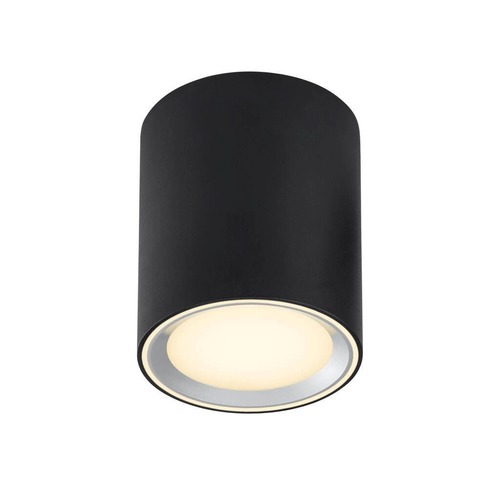 Kruhová - NOR 47550103 Přisazené downlight svítidlo Fallon Long 5W LED černá - NORDLUX - foto 1