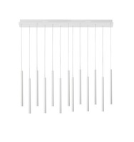 Dekorativní - FAN LED-PYPE-SQ13-BCO Závěsné svítidlo LED PYPE bílá 65 W 6110 lm CCT 107,5 x 200 cm - FANEUROPE