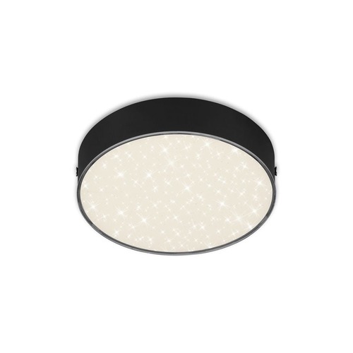 Kruhová - BRI 7072415 LED stropní svítidlo hvězdné nebe, pr. 15,7 cm, 11 W, černá (starý kód: BRI 7072-415) - BRILONER - foto 1