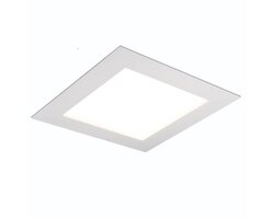 Hranatá - KHL K51703.03.RF.WH-WH.OP.ST.8.40 Zápustné svítidlo DISC hranaté bílé LED 20W 4000K 225x225mm hranaté - KOHL-Lighting (starý kód: KHL K50212.W.4K)